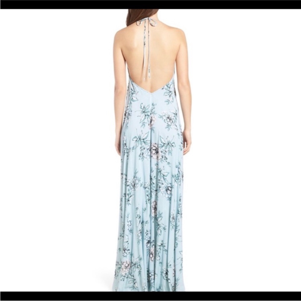 Show Me Your Mu Mu Lace Up Halter Long Maxi Sun Dress. size XS - Picture 4 of 9